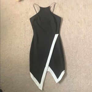 Black shirt dress from The Vintage Shop